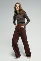 High-Rise Relaxed Wide Leg Jeans