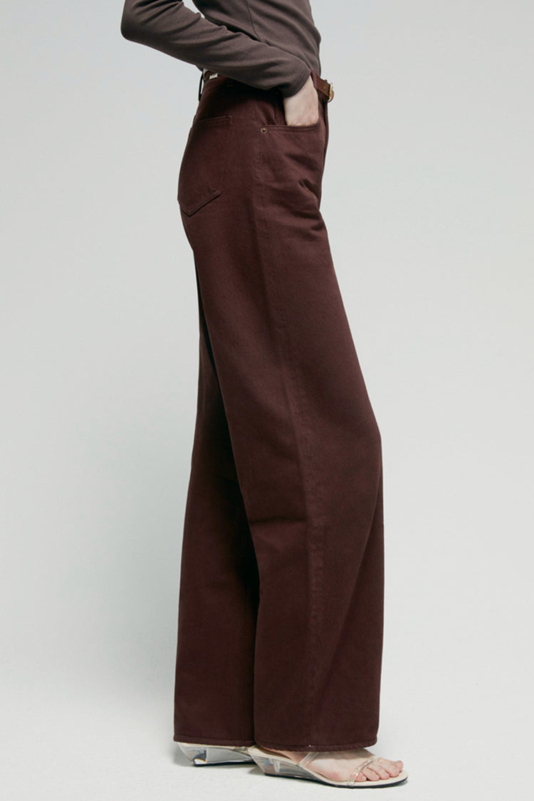 High-Rise Relaxed Wide Leg Jeans