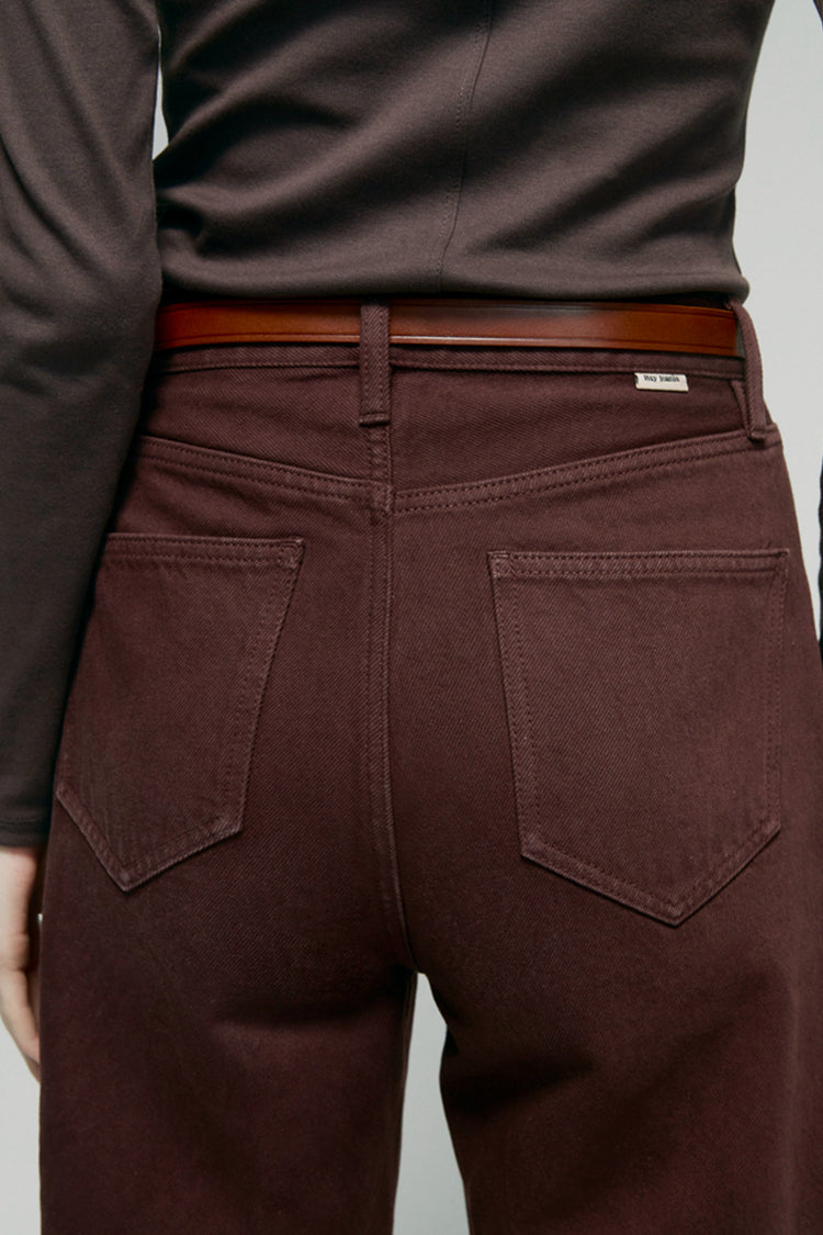 High-Rise Relaxed Wide Leg Jeans