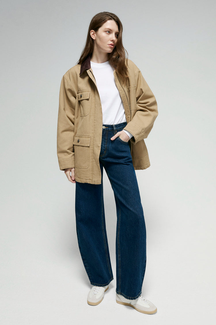 High-Rise Relaxed Wide Leg Jeans