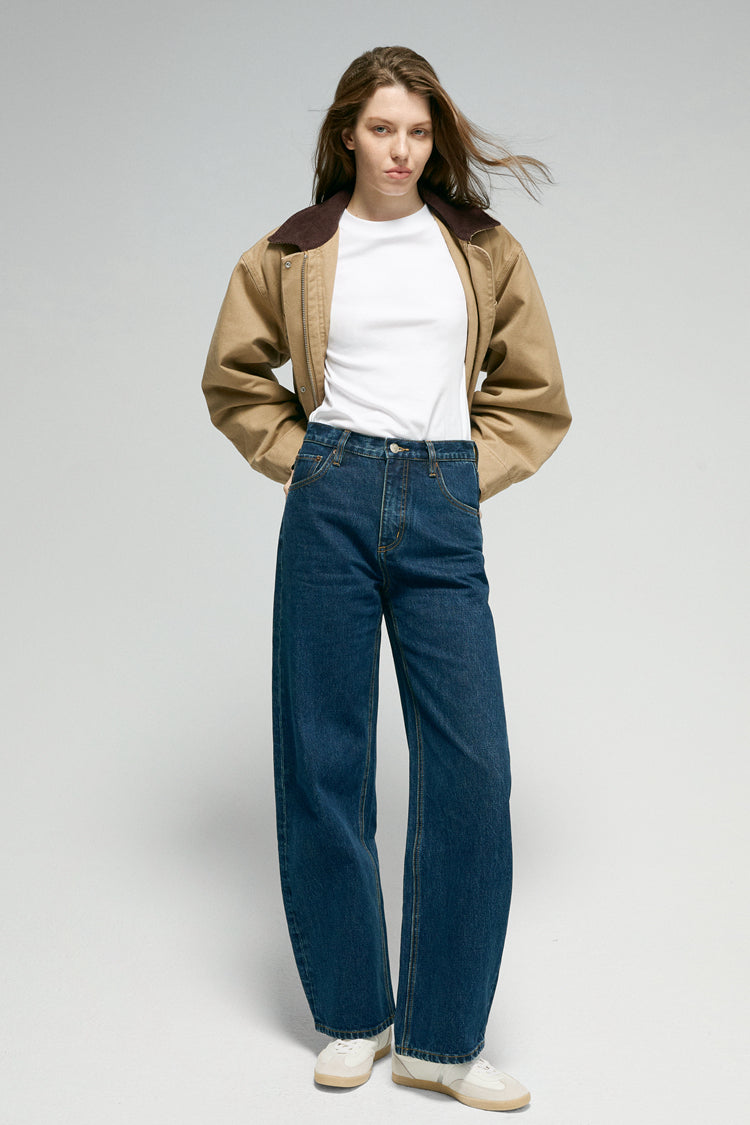 High-Rise Relaxed Wide Leg Jeans