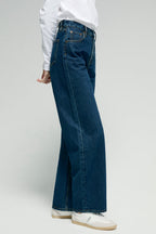 High-Rise Relaxed Wide Leg Jeans