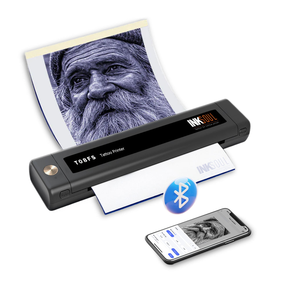 Wireless Tattoo Transfer Stencil Printer
