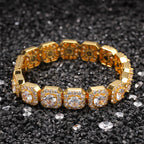 Micro-Inlaid Zircon Rock Candy Bracelet