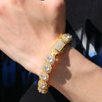 Micro-Inlaid Zircon Rock Candy Bracelet