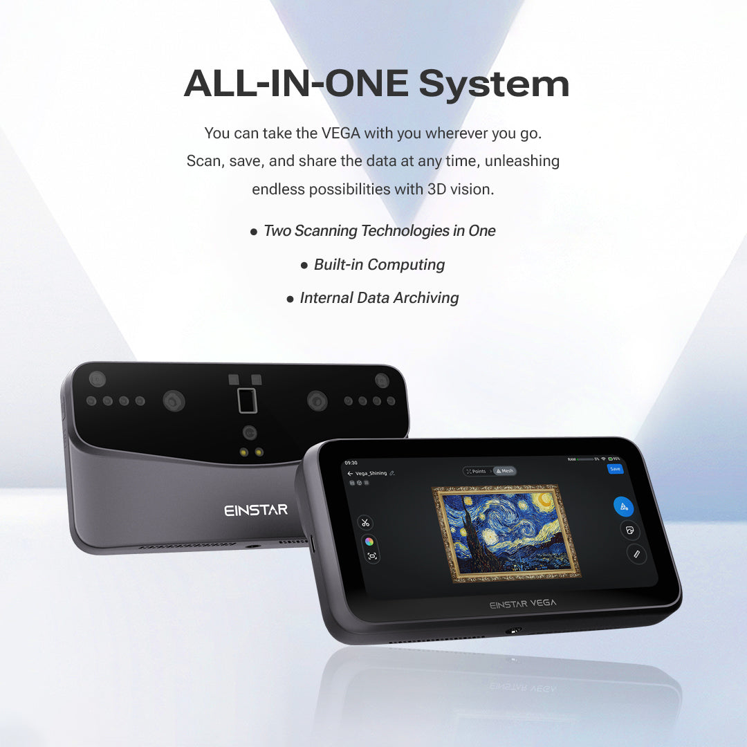 Wireless All-In-One 3D Scanner