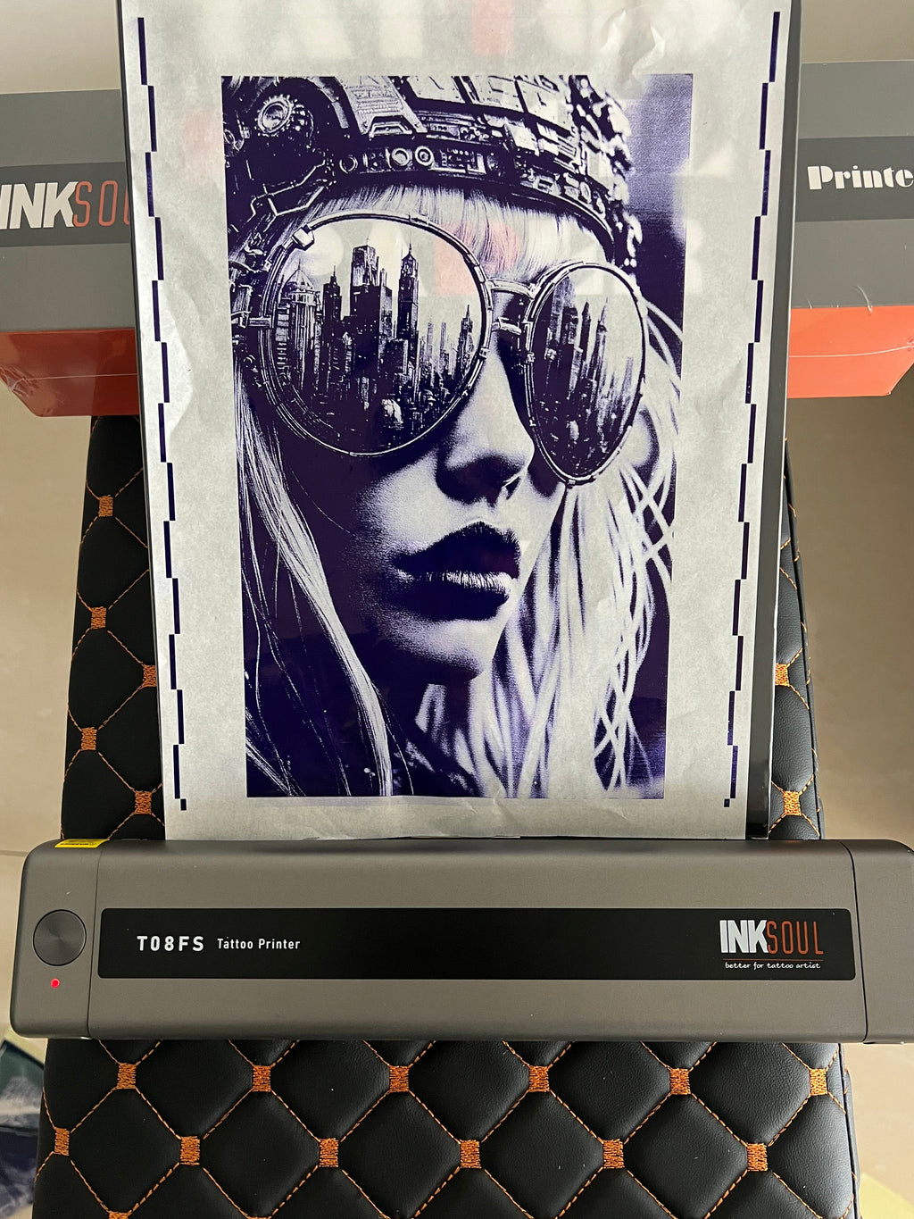 Wireless Tattoo Transfer Stencil Printer