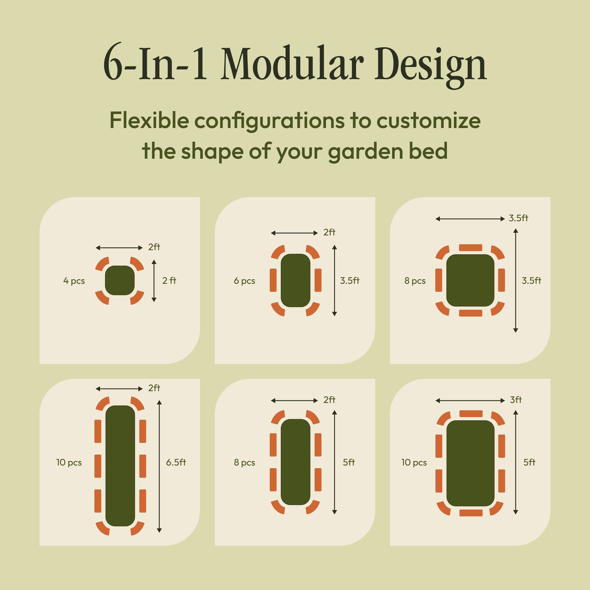 Tool-Free Metal Raised Garden Bed