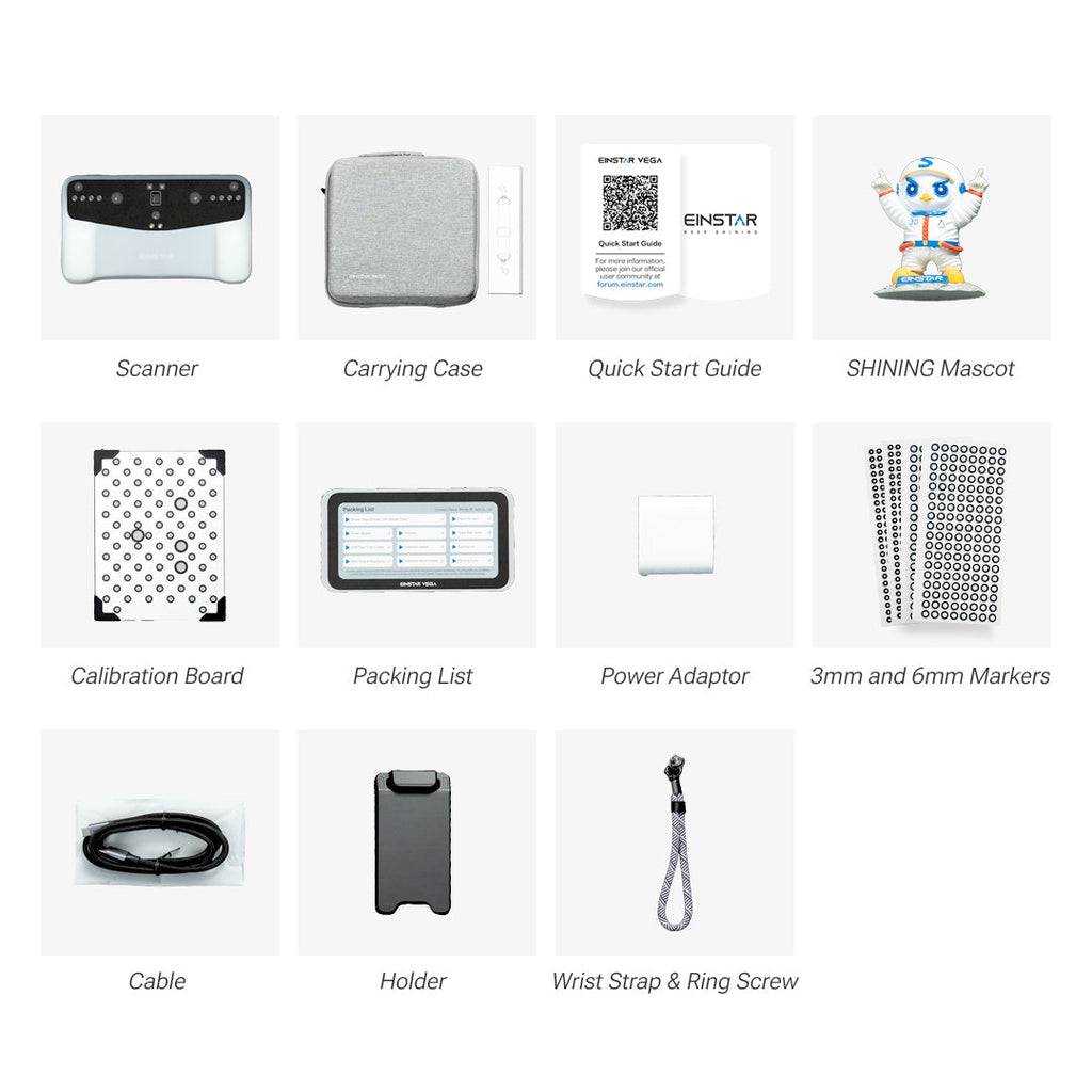 Wireless All-In-One 3D Scanner