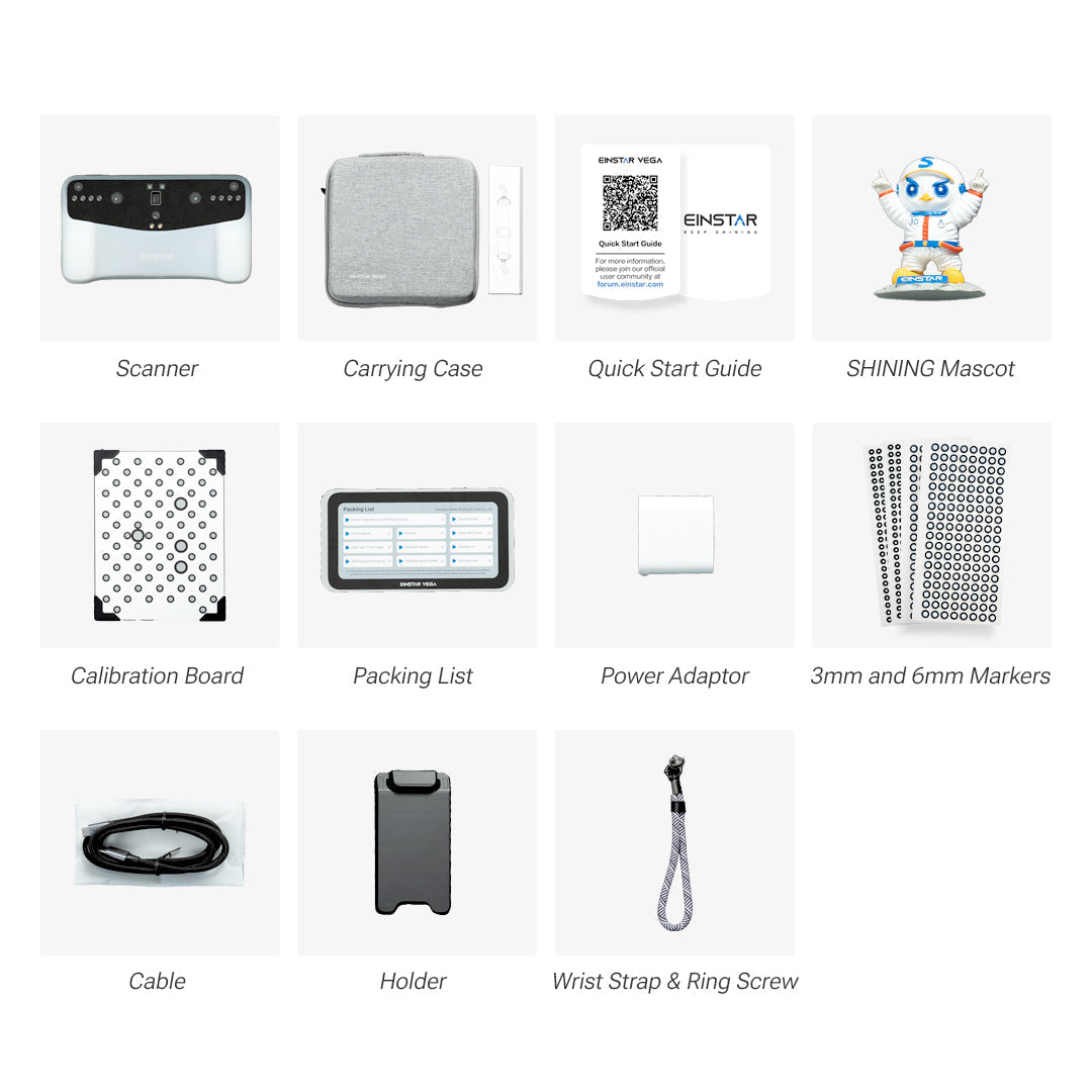 Wireless All-In-One 3D Scanner