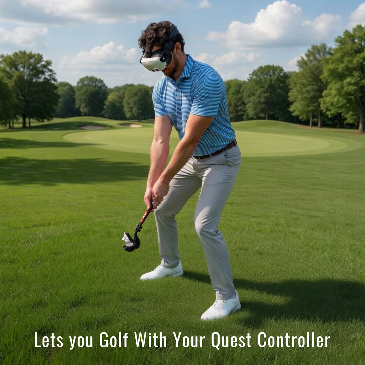 VR Golf Club Handle Accessory
