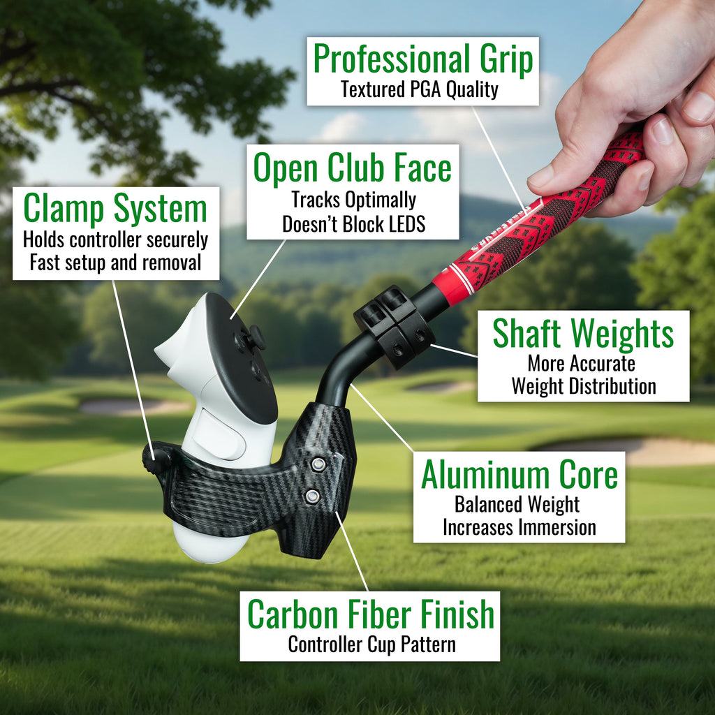 VR Golf Club Handle Accessory