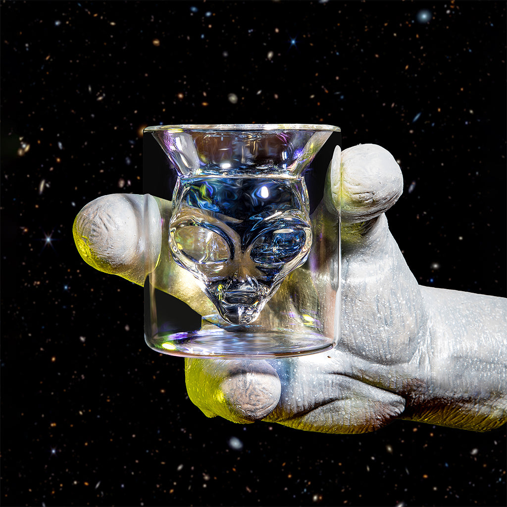 Alien Iridescent Double Wall Glasses