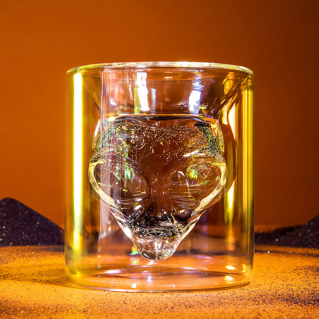 Alien Iridescent Double Wall Glasses