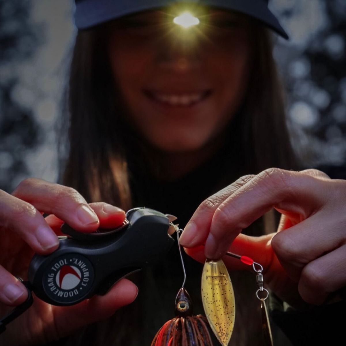 Rechargeable LED Lighted Cap