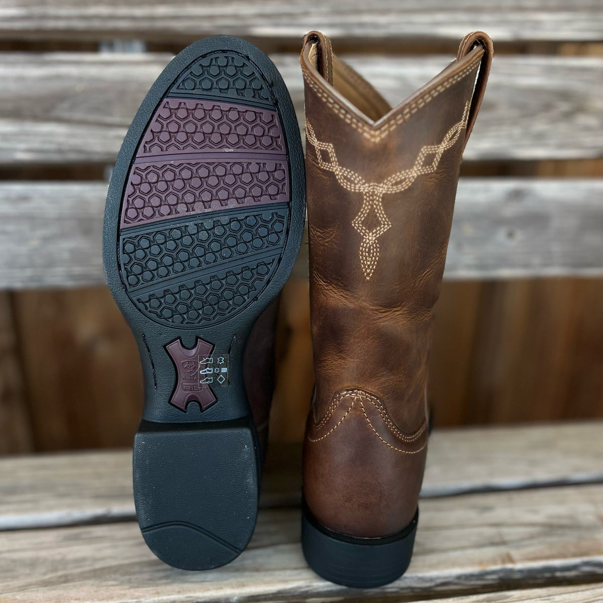 Heritage Round Toe Roper Boots