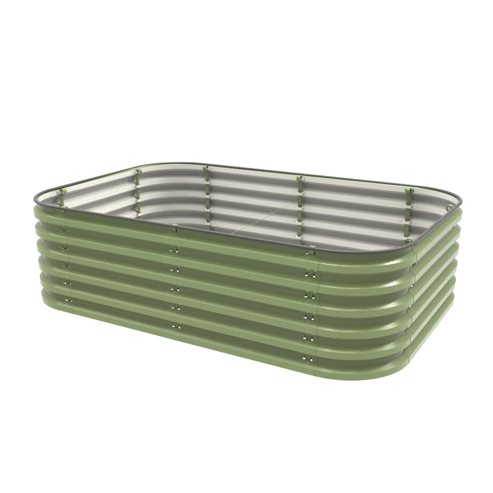 Tool-Free Metal Raised Garden Bed