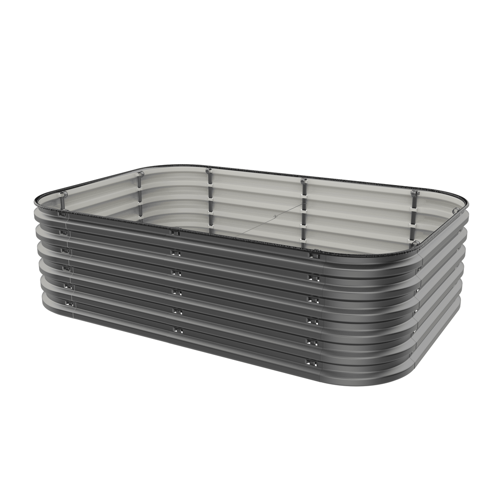 Tool-Free Metal Raised Garden Bed