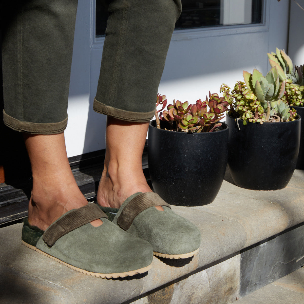 Puente Forest Suede Clog