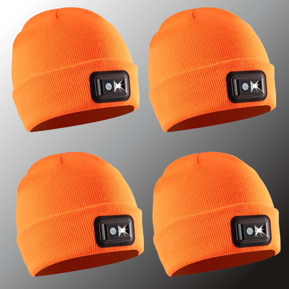 Rechargeable LED Lighted Beanie