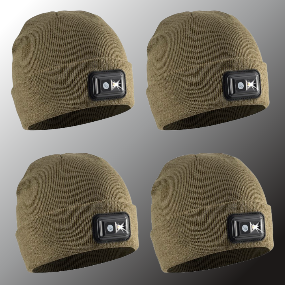 Rechargeable LED Lighted Beanie