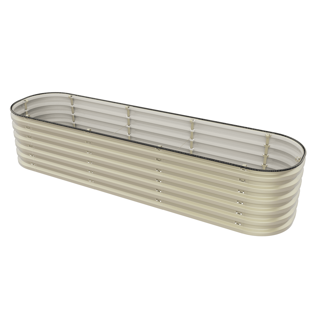 Tool-Free Metal Raised Garden Bed