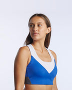 Color Block Performance Bra Top