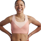 Color Block Performance Bra Top