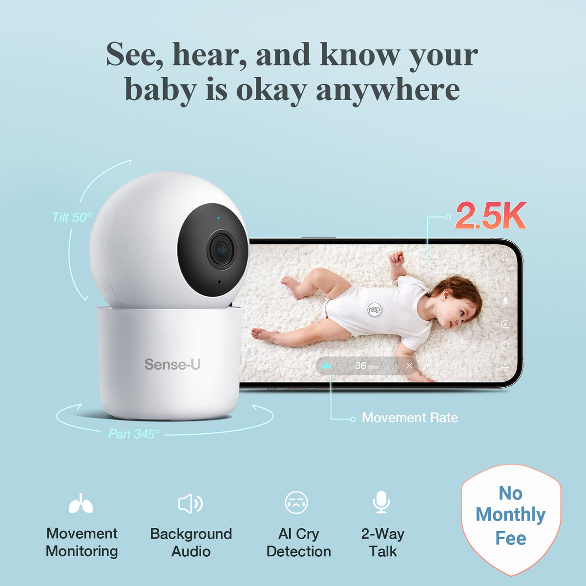 AI 2K PTZ Camera