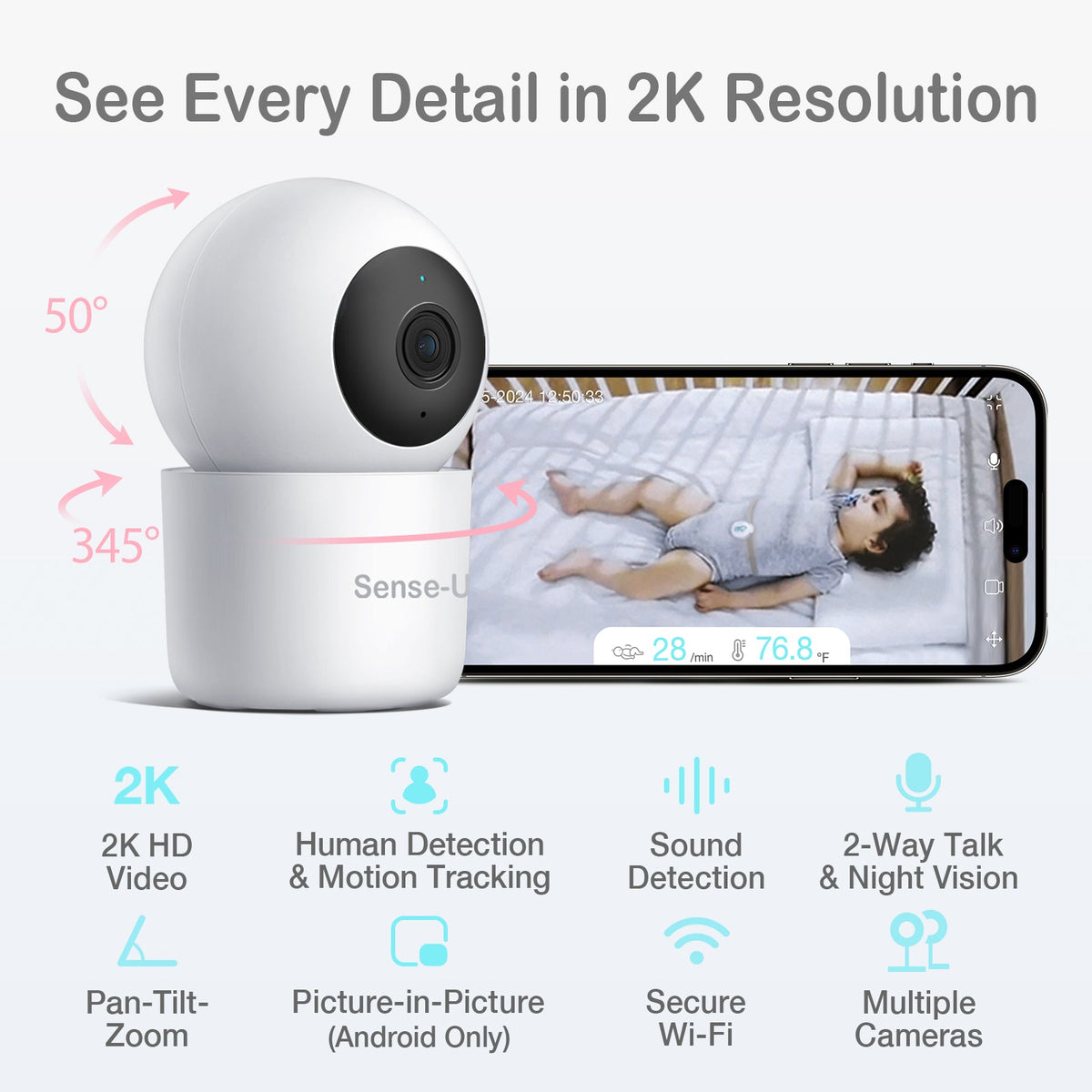 AI 2K PTZ Camera
