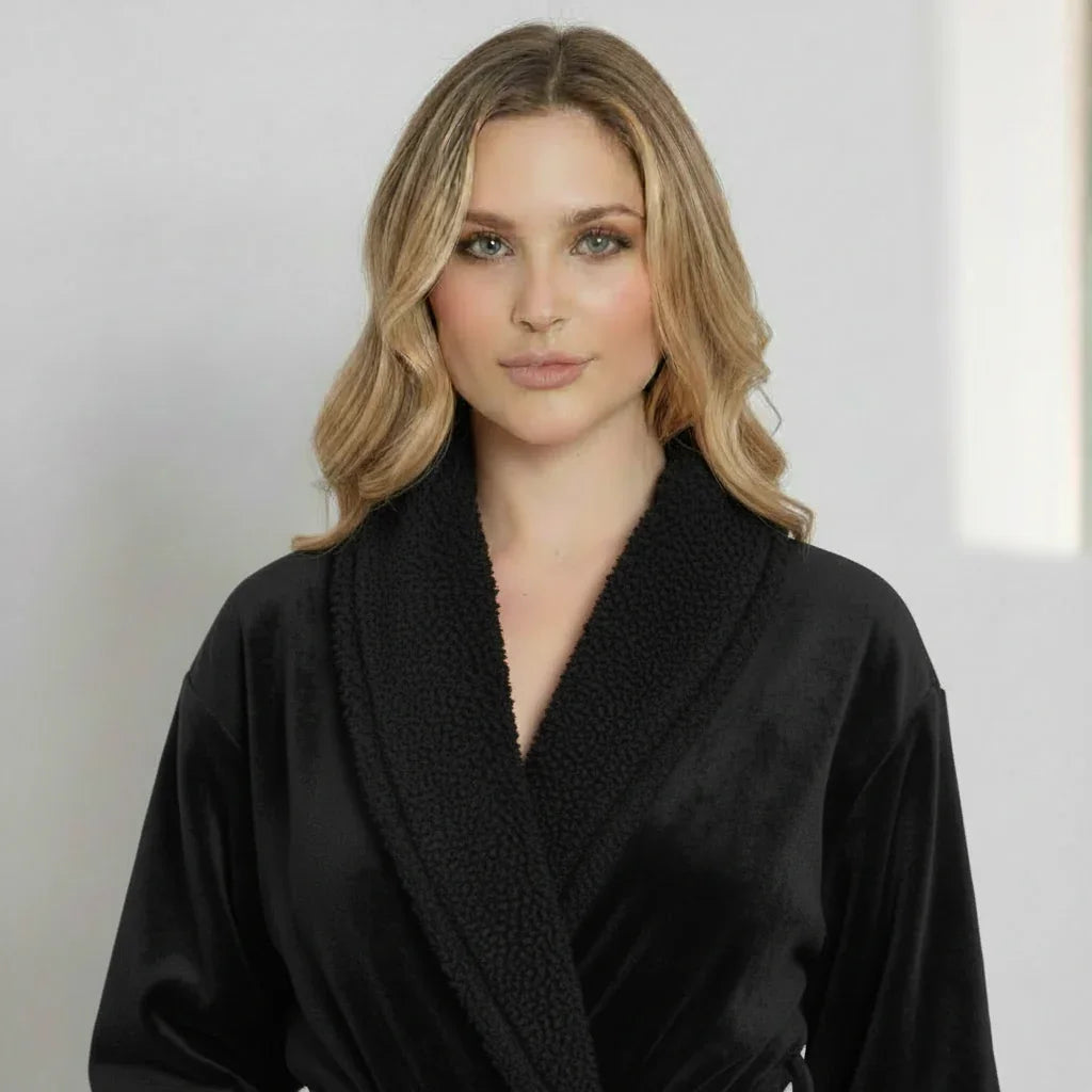 Ultra Soft Plush Women's Bathrobe