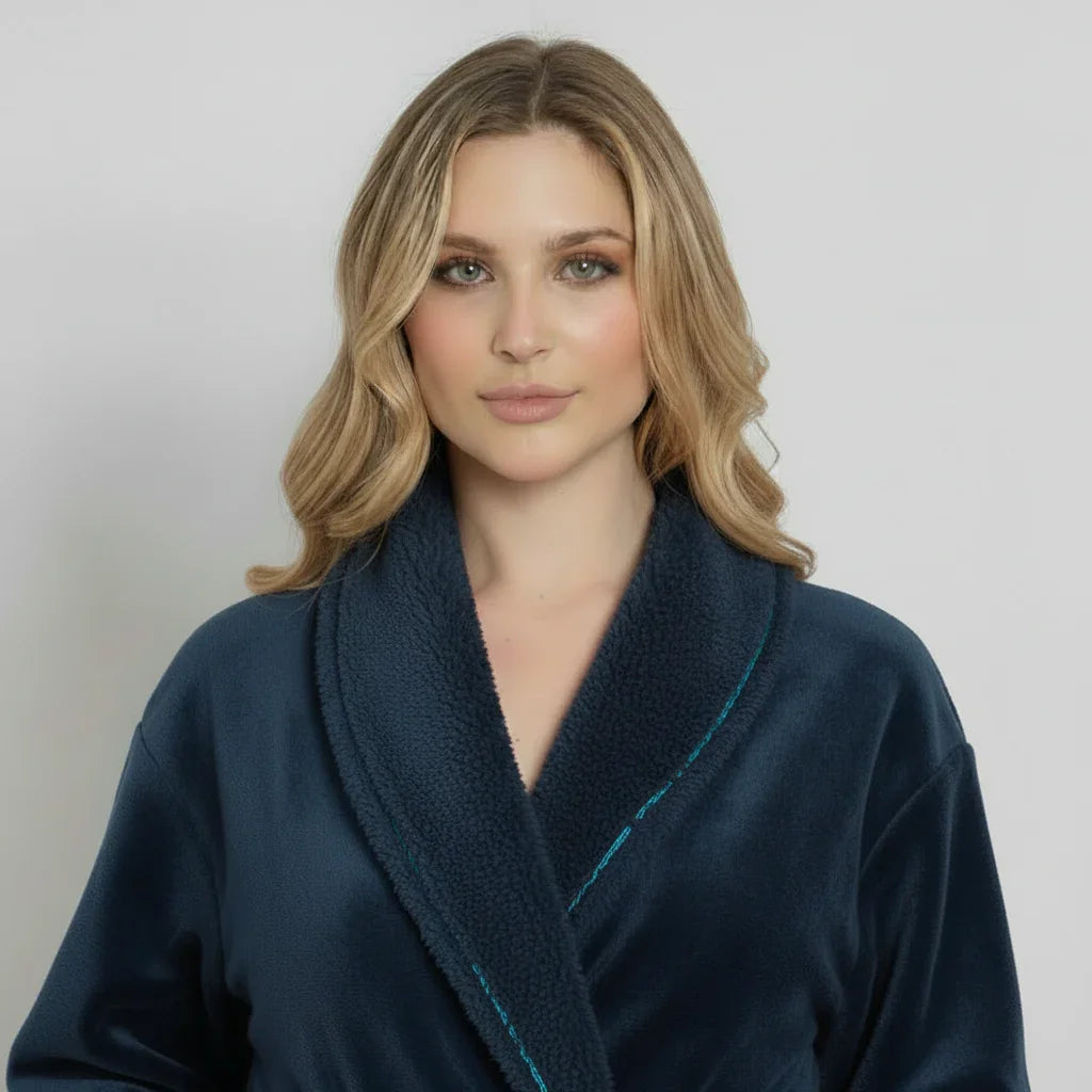 Ultra Soft Plush Women's Bathrobe