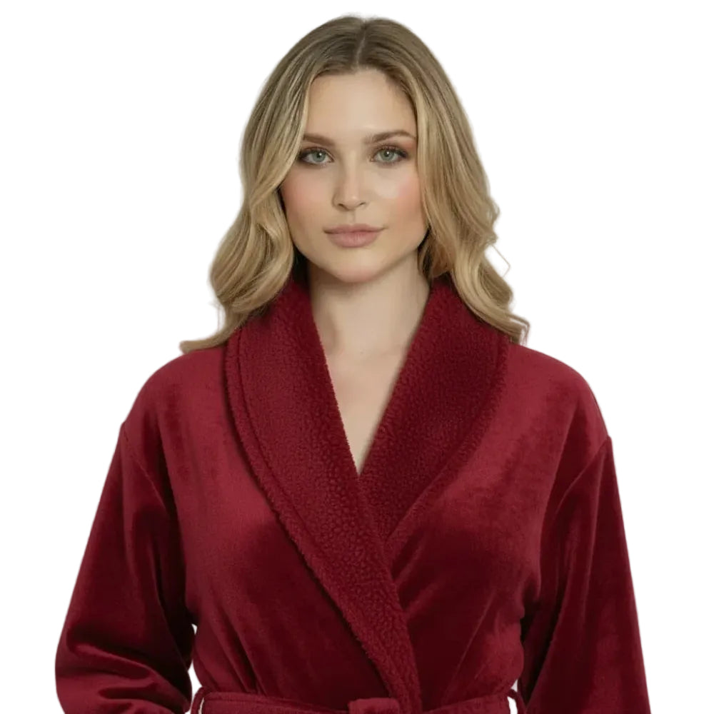Ultra Soft Plush Women's Bathrobe