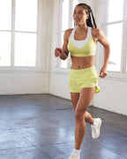 Color Block Performance Bra Top
