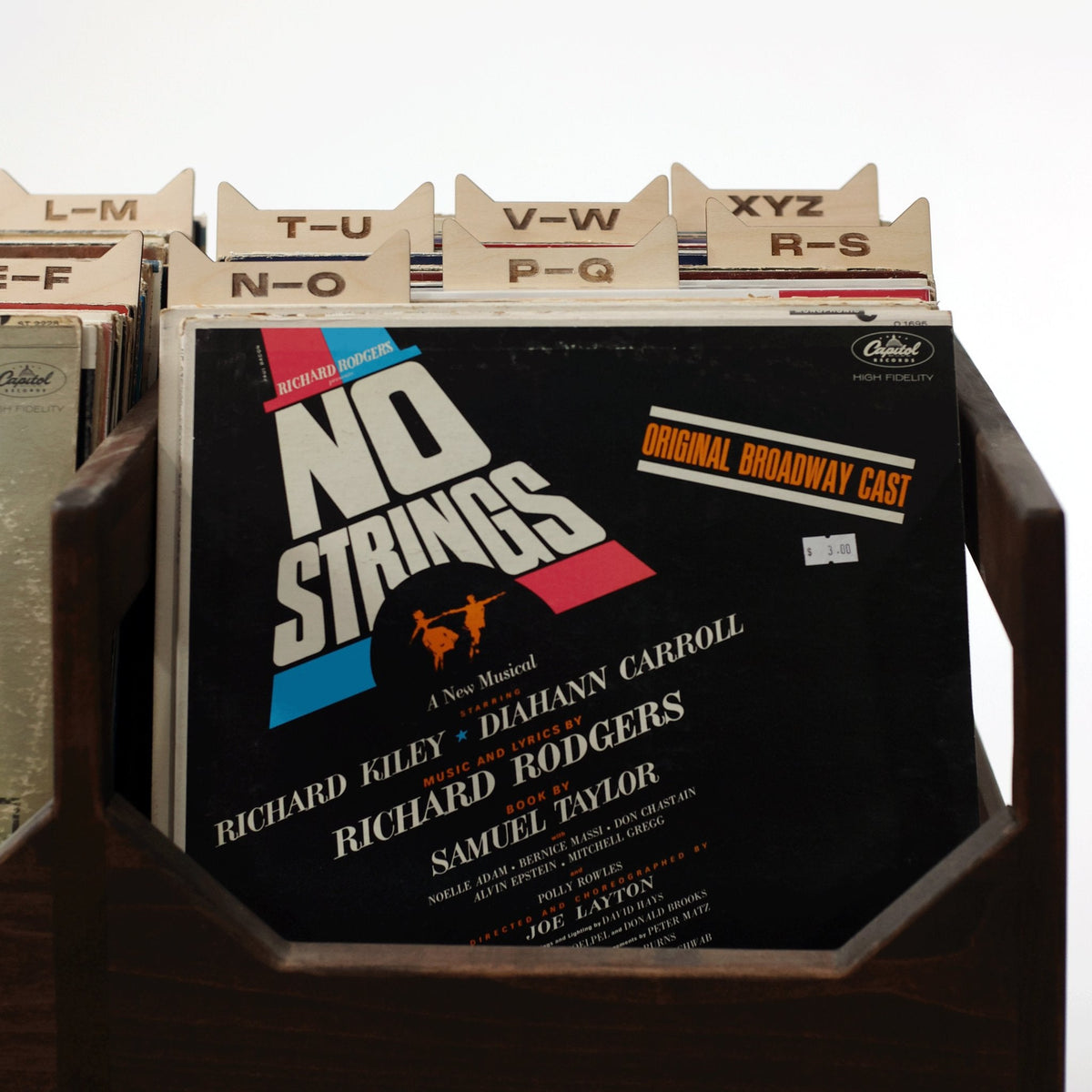 Baltic Birch Vinyl Record Dividers